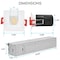 Luxrite 1 Inch Square LED Recessed Downlight 5 CCT Selectable 2700K-5000K 7W 500LM Dimmable LR23460 LR23462-1PK - alternate 8